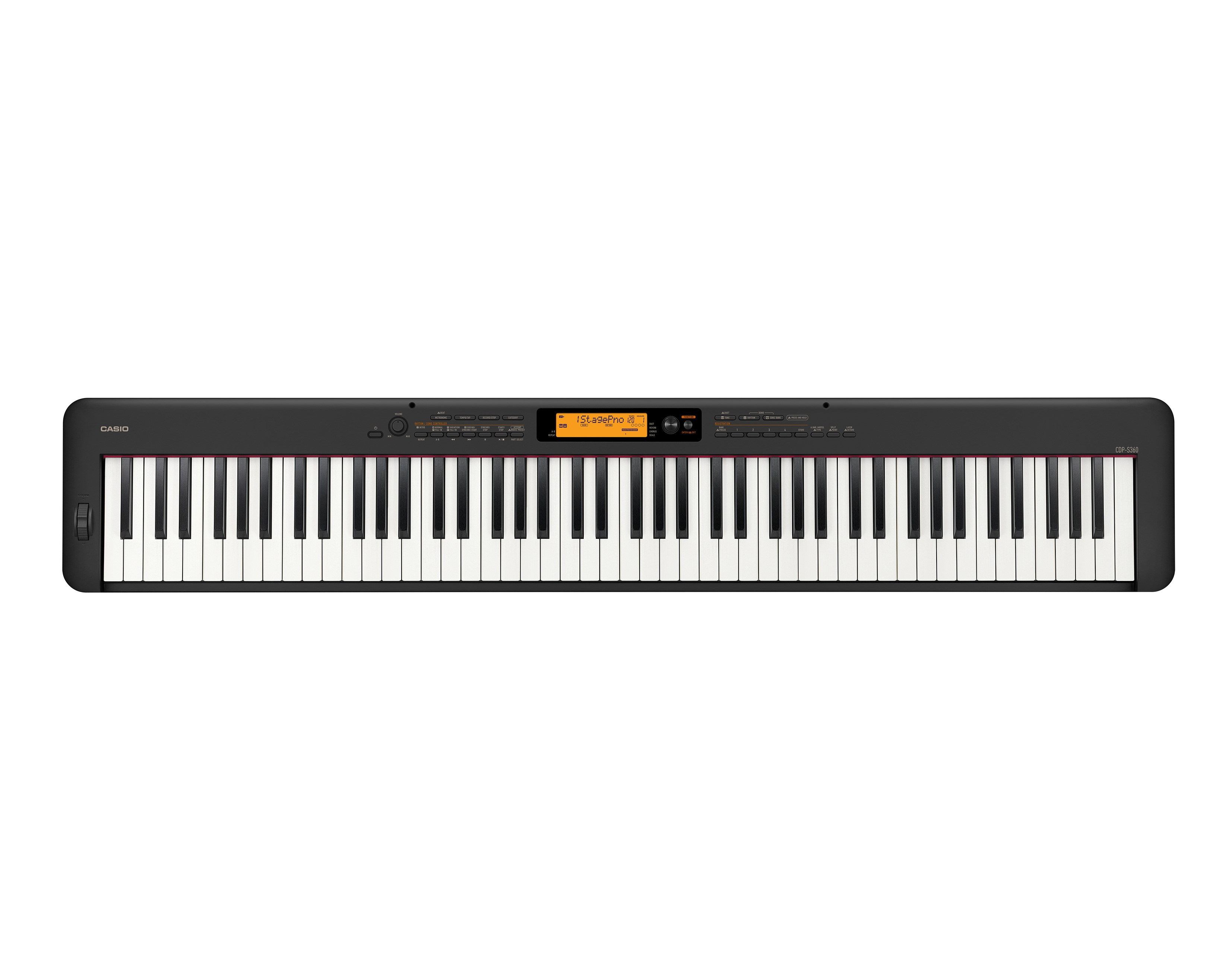 CASIO CDP-S360 BK - PIANINO CYFROWE z funkcjami keyboard'u